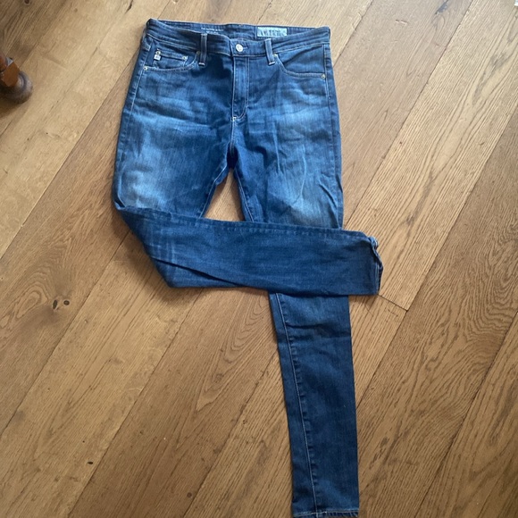 AG (Adriano Goldschmied) ‘The Farrah’ High-rise Skinny Jeans sz31R - Picture 4 of 7